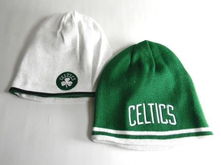 NBA Men's Reversible Knit Hat - Kc35Z, Boston Celtics, One Size