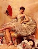 12X16 inch Comerre Francois Portrait Of The Ballerina Rosita Mauri