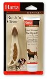 HARTZ MOUNTAIN 96949 Brush 'n Clean Beef-Flavored Toothpaste