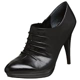  : Nine West Women's Cedargrove Bootie,Black Leather,7.5 M