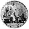 2010 China Panda Series - 1 Ounce Silver Coin
