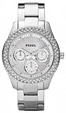 Fossil Damen-Multifunktionsuhr Ladies Dress Analog Quarz ES2860