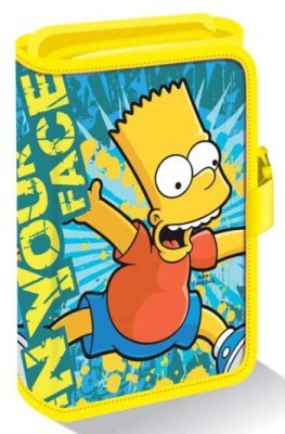 Simpsons Filled Pencil Case