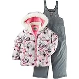 OSHKOSH(オシュコシュ) 2ピーススノースーツ グレー アウタージャケット 18ヶ月【並行輸入】