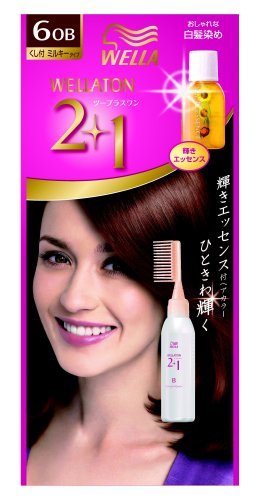 ウエラトーン 2+1 くし付ミルキータイプ 6OB  60g+60mL+5.5mL[HTRC5]