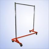 Heavy Duty Z Rack Rolling Garment Rack / Clothing Rack