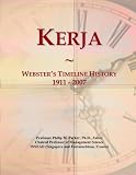 Kerja: Webster's Timeline History, 1911 - 2007