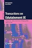 Transactions on edutainment IX