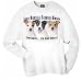 Jack Russell Terrier dog Vice Versa Adult Sweatshirt