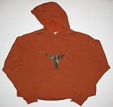 Texas Longhorns NCAA Orange & Camo Drawstring Fleece Hoodie Sweatshirt - Large