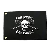 Marine Grade Pirate Flag - Surrender The Booty