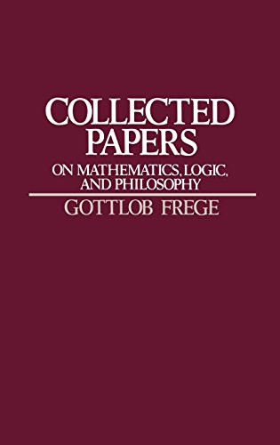 Collected Papers on Mathematics, Logic, and Philosophy