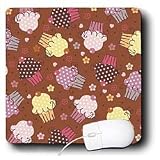 TNMGraphics Food and Drink - Chocolate Cupcake Design - Mouse Pads