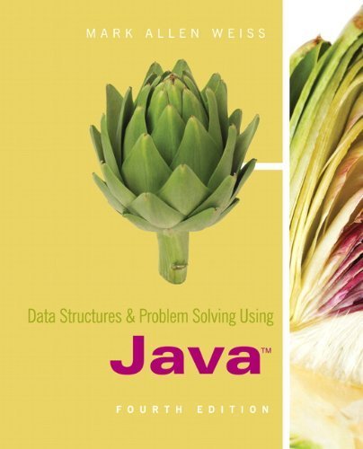 Data Structures and Problem Solving Using Java 4th (fourth) by Mark Allen Weiss (2009) Paperback