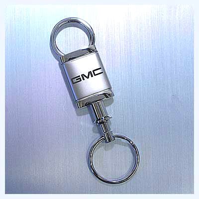 Auto Gold KCVGMC Valet Keychain Gmc Milled alloy finish with easy ...