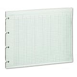 Columnar Ledger Sheets, 24 Column/Double Page, 9-1/4x11-7/8, Green, 100/Box WLJG1024