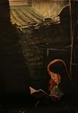 Oil Painting- Chinese Girl reading by Daylight - Hand Painted Contemporary Asian Art