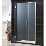 Unidoor Frameless Shower Door with Adjustable 12