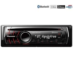 Pioneer DEH-P6200BT CD Receiver with Built-In Bluetooth and USB iPod Control