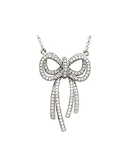 Zoe R (tm) Sterling Silver Micro Pave Hand Set Cubic Zirconia (CZ) Pendant