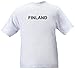 FINLAND - Country-series - Heather Grey or White T-shirt