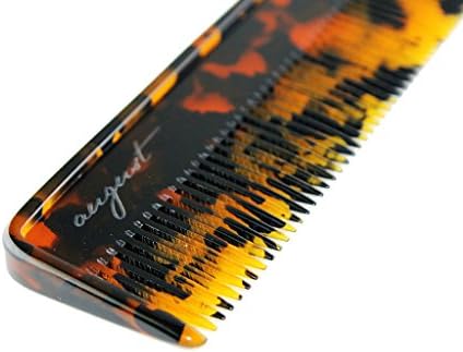 AUGUST GROOMING Vanity Comb in Cognac