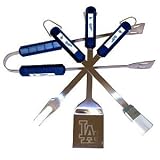 Los Angeles Dodgers Barbecue BBQ Set - MLB Baseball Fan Shop Sports Team Merchandise