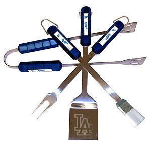 Los Angeles Dodgers Barbecue BBQ Set - MLB Baseball Fan Shop Sports Team Merchandise