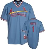 Ozzie Smith #1 St. Louis Cardinals Cooperstown Replica Jersey