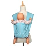 tacmamy(タックマミー) 抱っこひも ドット柄 綿100％ 日本製 全6色 (LL, スカイブルードット)