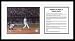 Cal Ripken Jr. "Last at Bat" Framed 8" x 10" Photograph with Farewell Retirement Speech