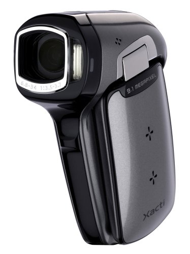 Sanyo Xacti VPC-CG9 9MP Flash Memory Camcorder with 5x Optical Zoom (Silver)
