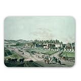 View of the Augarten Palace and Park, Vienna.. - Mouse Mat Art247 Highest Quality Natural Rubber Mouse Mats - Mouse Mat