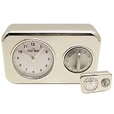 Kitchen Clock With Timer by American Clocks