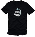 coole-fun-t-shirts T-SHIRT What would MAC GYVER DO ? Schwarz T-SHIRT, GR.XL