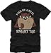 Looney Tunes Men's Smart Taz T-Shirt