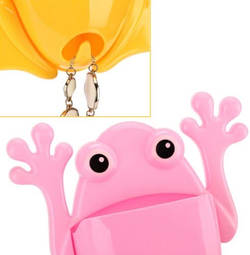 Cute Cartoon Frog Toothbrush Holder Storage Box