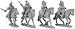 Xyston 15mm: Mounted Theban Generals (4)