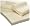 Sleep Studio 3-Inch Ventilated Memory Foam Mattress Topper with Contour Pillow, Twin XL