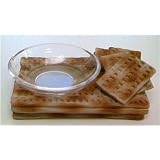 Passover Seder Matzoh Themed Salt Water Dipping Bowl