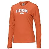 Nike Clemson Tigers Orange Ladies Classic Arch Long Sleeve T-shirt
