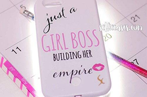 NEW iPhone 6 Plus/ 6s Plus Selfie Cases Illuminated Cell Phone Case - GIRL BOSS design
