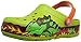 Crocs Kids' CrocsLights Fire Dragon Light-Up Clog (Infant/Toddler/Little Kid/Big Kid),Volt Green,8 M US Toddler