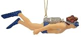 December Diamonds Mr. Diver Gay Pride Christmas Ornament