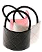 L. Erickson Quilted Ponytail Holder