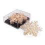 Department 56 Gold Glitter Snowflake Ornaments, Large, Set of 6
