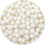 8MM White Edible Pearls