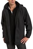 Weatherproof Men's Ultra Tech Hooded Bib Front Jacket