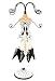 Juliana Tres Chic White Dress with Scarf Jewellery Mannequin