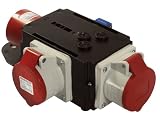 as - Schwabe 60833 Adapter MIXO, 400V / 32A, IP44 Gewerbe, Baustelle